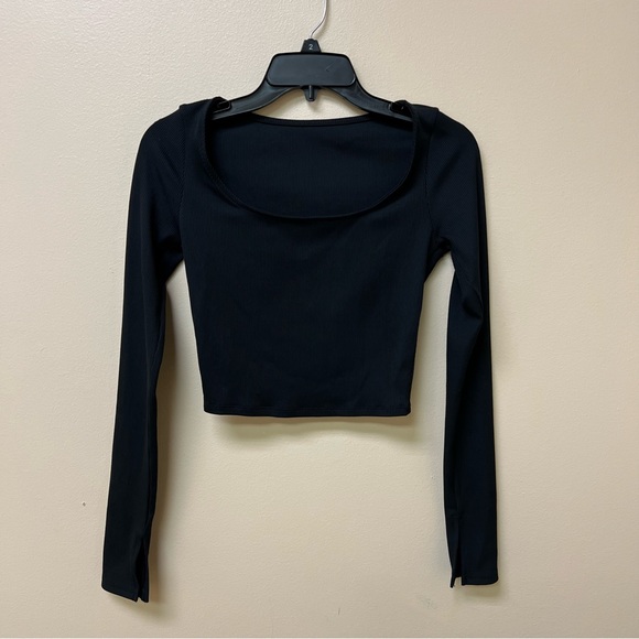 Alosoft Ribbed Show Stopper Long Sleeve Top - Picture 5 of 6